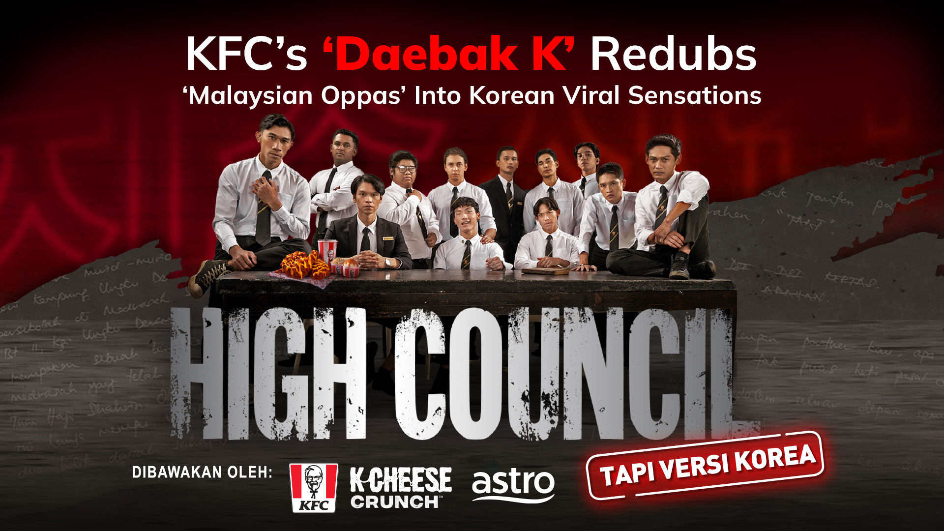 KFC’s ‘Daebak K’ Redubs ‘Malaysian Oppas’ into Korean Viral Sensations