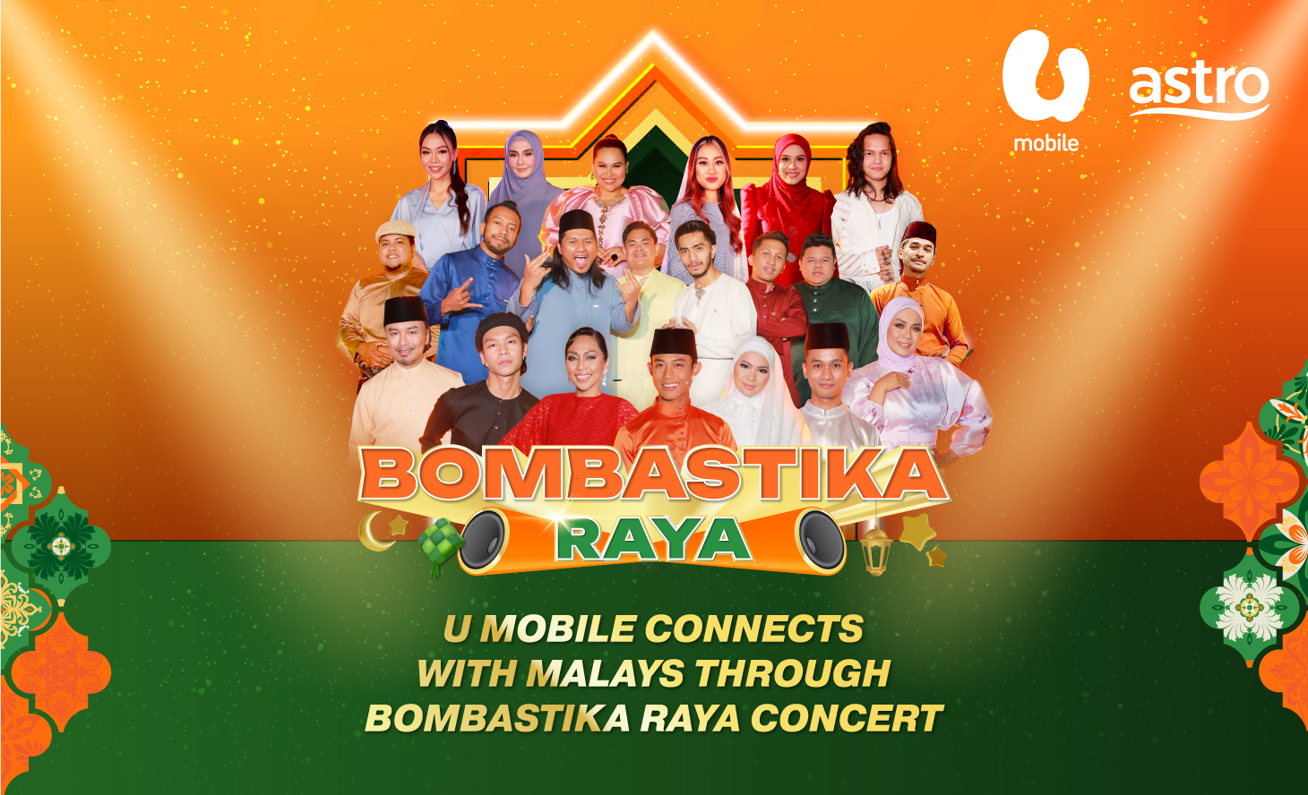 U Mobile Connects with Malays Through Bombastika Raya Concert